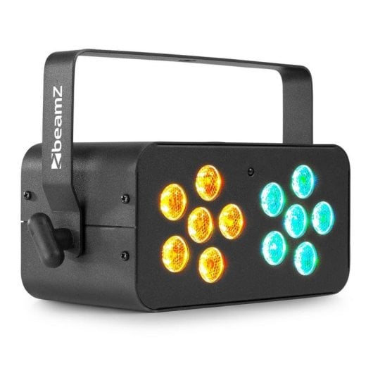 Efecto de iluminación BeamZ DJ Bank 124 RGBW con 12 LED de 4W y mando a distancia