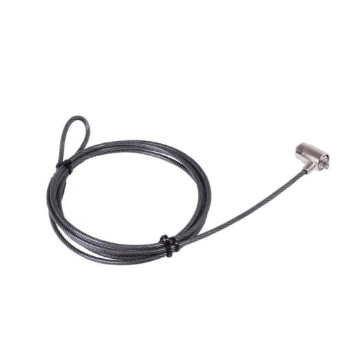 Câble antivol Uniformatic 93075 Clé ronde Noir