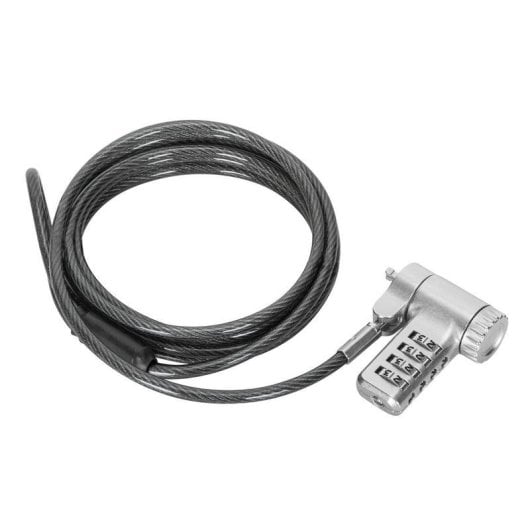 Cavo antifurto Targus ASP96GLX-S 2 m Lucchetto a combinazione Acciaio zincato Argentato
