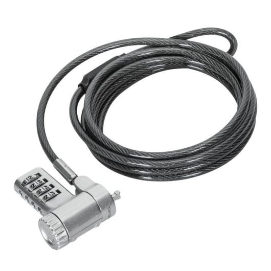 Cavo antifurto Targus ASP96GLX-S 2 m Lucchetto a combinazione Acciaio zincato Argentato