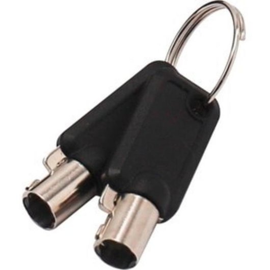 Clé Dicota Security Cable T-Lock Ultra Slim V2 Tubulaire 2 pièces