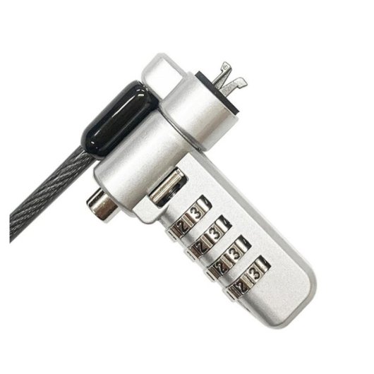 Câble antivol DLH DY-CS5045 2 m avec serrure à combinaison pour portables