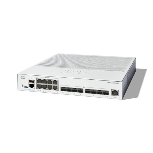 Switch Cisco Catalyst C1300-16XTS Managed L2/L3 16 Ports 10G Rack-Montage