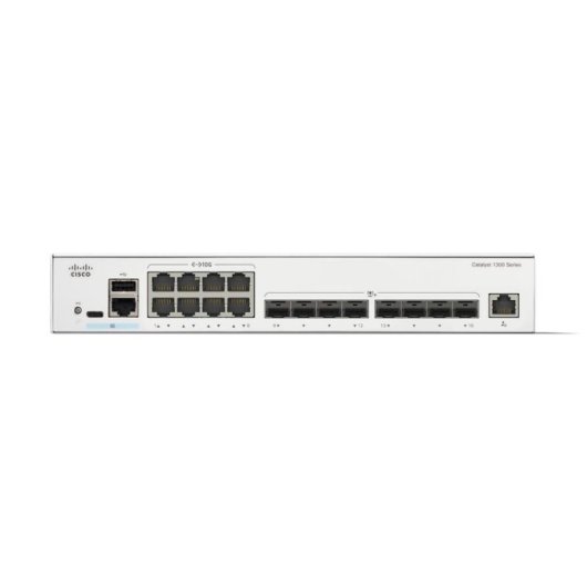 Switch Cisco Catalyst C1300-16XTS Managed L2/L3 16 Ports 10G Rack-Montage