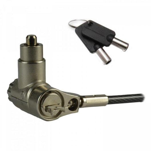 Câble antivol MCL Universal 2 m avec clé pour ordinateurs portables et tablettes
