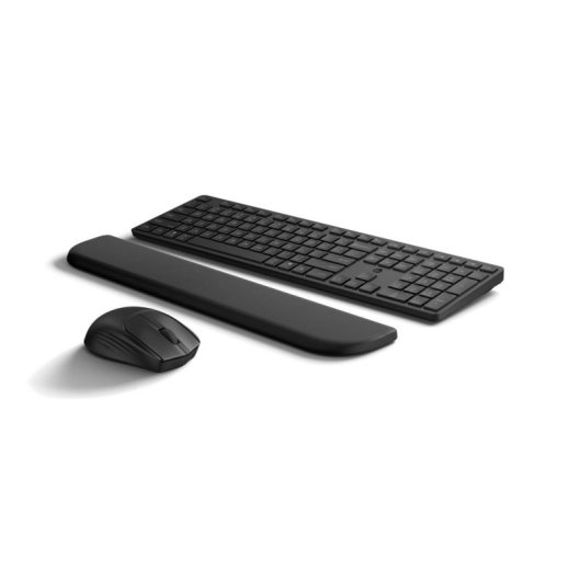 Clavier HP MultiDvcDuMdMSEKBCombowPR585C noir avec souris et repose-poignets
