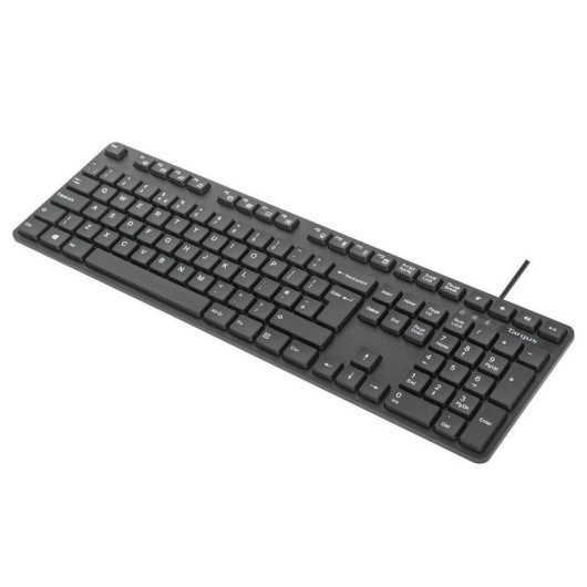 Clavier Targus AKM622UK filaire complet avec souris USB UK English noir