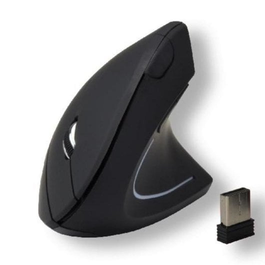 Ratón MCL SS-618DW/N sans fil 1600 DPI noir droitier 6 boutons