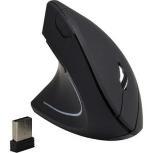 Ratón MCL SS-618GW/N Wireless 1600 DPI Negro Diseño vertical zurdo