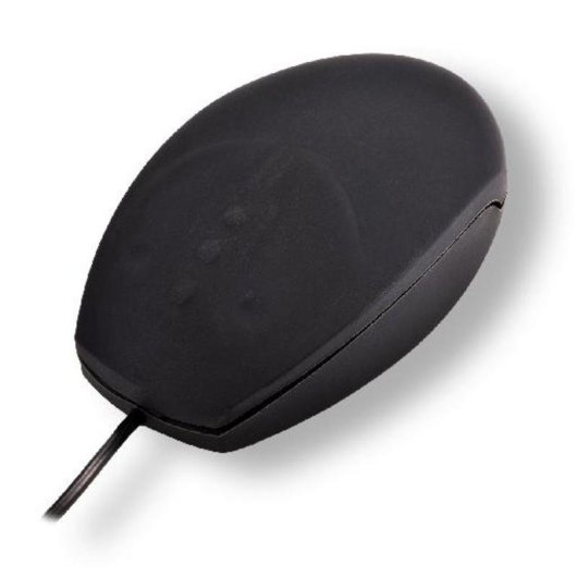 Ratón MCL SS-269 Ambidextro USB Type-A + PS/2 800 DPI Negro Cableado