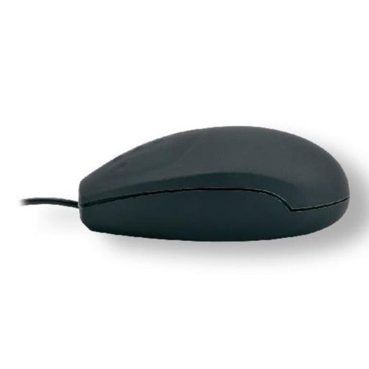 Ratón MCL SS-269 Ambidextro USB Type-A + PS/2 800 DPI Negro Cableado