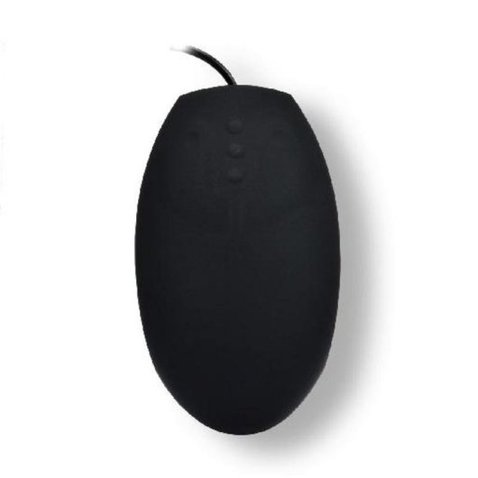 Ratón MCL SS-269 Ambidextro USB Type-A + PS/2 800 DPI Negro Cableado