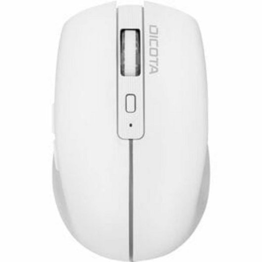 Ratón DICOTA D32044 Ambidextro RF Wireless Bluetooth 1600 DPI Blanco Recargable