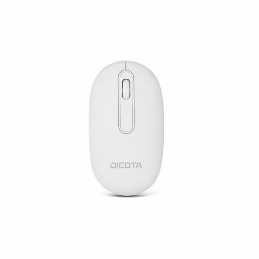Ratón DICOTA D32045 Ambidextro RF Wireless Bluetooth 1600 DPI Blanco Recargable