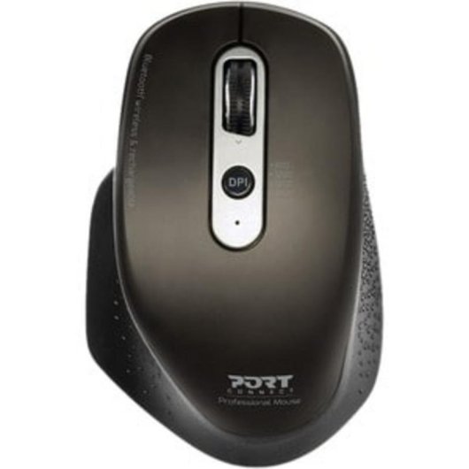 Rato Port Designs 900716 RF Wireless Bluetooth 3200 DPI Preto Ergonómico