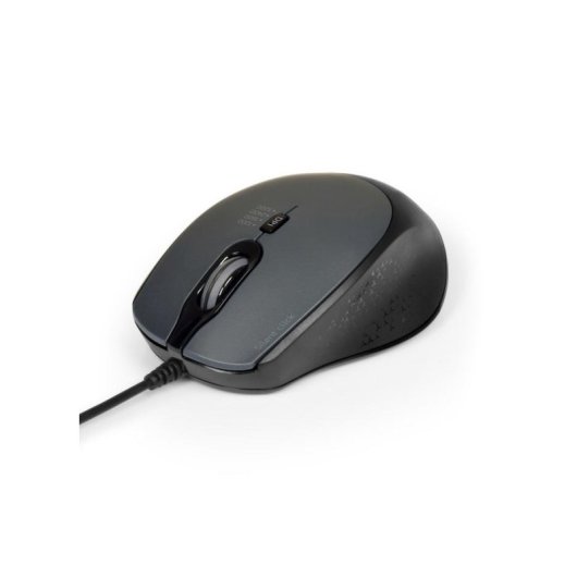 Maus Port Designs 900711 USB Typ A 3200 DPI Schwarz Rechtshänder