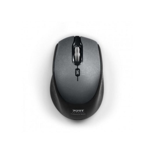 Mouse Port Designs PORT Connect 900713 Wireless Ambidestro Nero 2.4 GHz