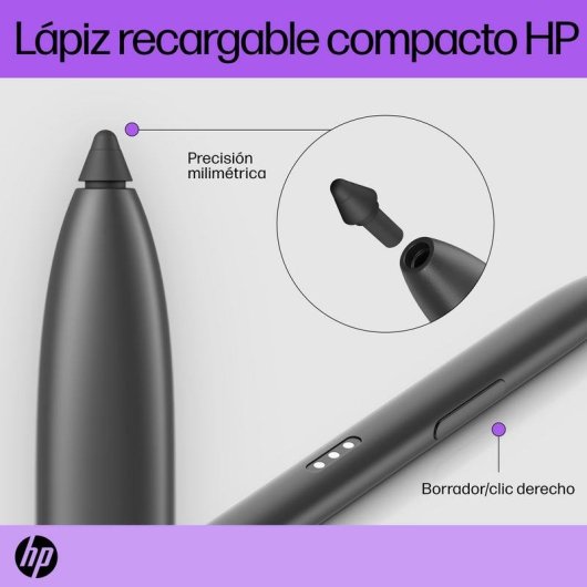 Penna digitale HP Slim ricaricabile grigia per ProBooks educativi