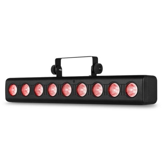 Barra LED Fuzzix Orion Party Bar 9x6W RGBW DMX Mando a Distancia