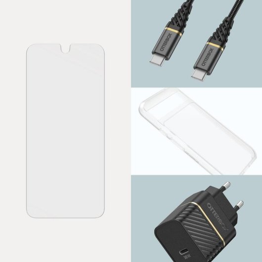 Protector de pantalla OtterBox Glass Series para Google Pixel 8a transparente