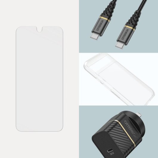 Protector de pantalla OtterBox Glass Series para Google Pixel 8a transparente