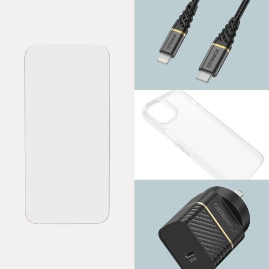 Vetro temperato protettivo OtterBox Premium Glass Antimicrobial per iPhone 14 Pro Max