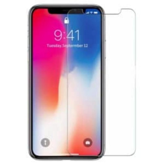 Protector de pantalla vidrio templado DLH para Apple iPhone 11 y iPhone XR transparente