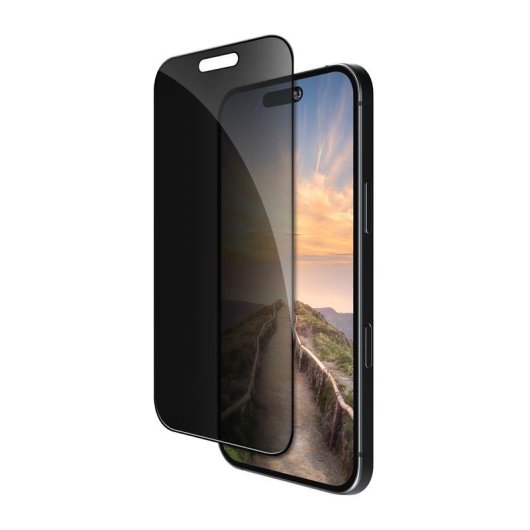 Protector de pantalla Privacy DBRAMANTE1928 eco-shield pour iPhone 17 Pro Max Noir