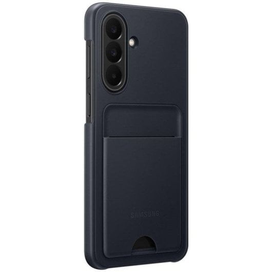 Capa Samsung com ranhura para cartões preta para Galaxy A27