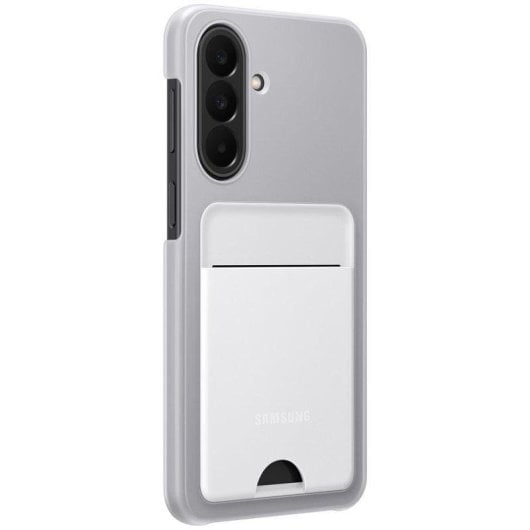 Samsung Hülle mit Kartenfach Grau für Galaxy A27