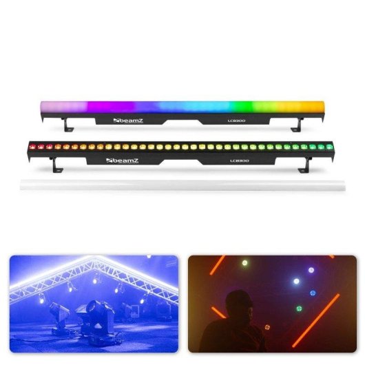 Barra LED BeamZ LCB300 Juego 2 Barras 36 LED 4 en 1 RGBW