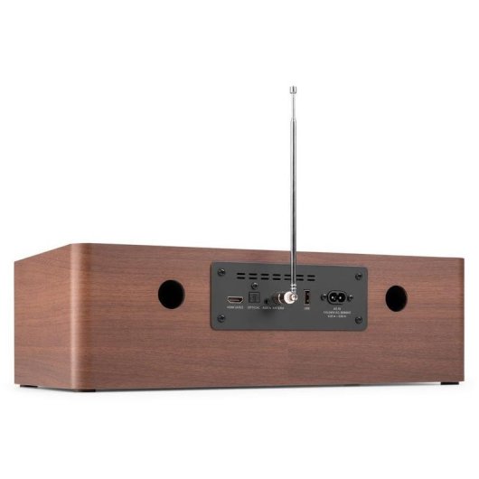 Radio Audizio Lunata Bluetooth 5.3 100W RMS DAB+ CD ARC HDMI reloj