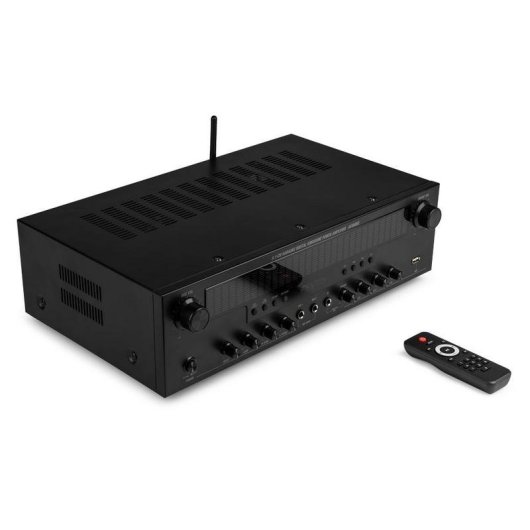 Amplificador Audizio AV560EQ 390W RMS 5.1 Bluetooth USB FM Karaoke