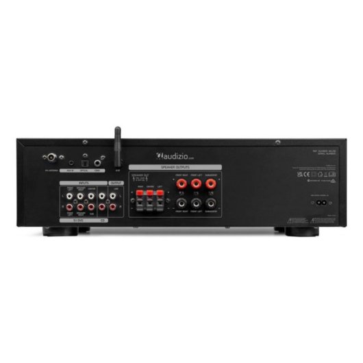Amplificador Audizio AV560EQ 390W RMS 5.1 Bluetooth USB FM Karaoke