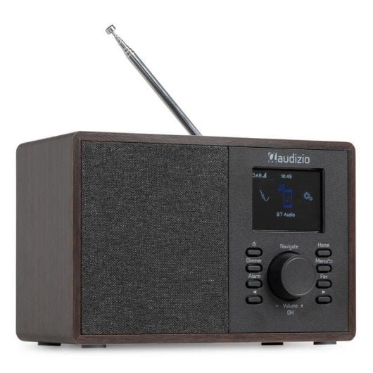 Radio Audizio Cosa-DWD 30W RMS WiFi Bluetooth 5.2 DAB+ FM Despertador
