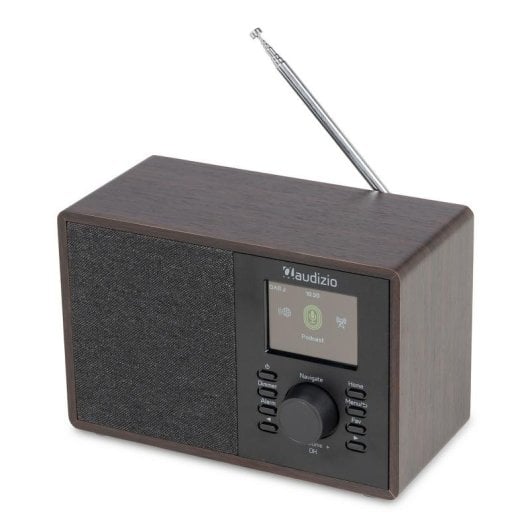 Radio Audizio Cosa-DWD 30W RMS WiFi Bluetooth 5.2 DAB+ FM Despertador