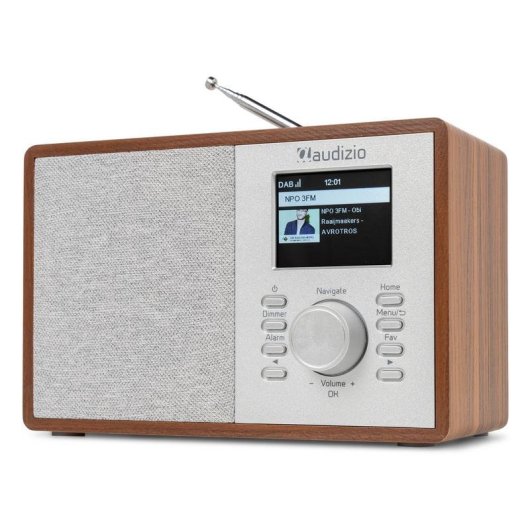 Radio Audizio Cosa-WD 30W RMS WiFi Bluetooth 5.2 DAB+ FM Alarma