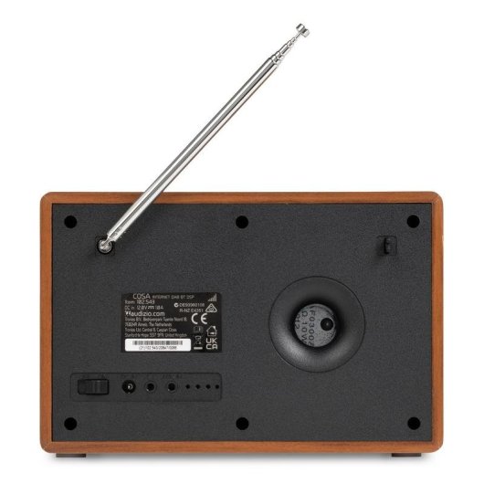 Radio Audizio Cosa-WD 30W RMS WiFi Bluetooth 5.2 DAB+ FM Alarma