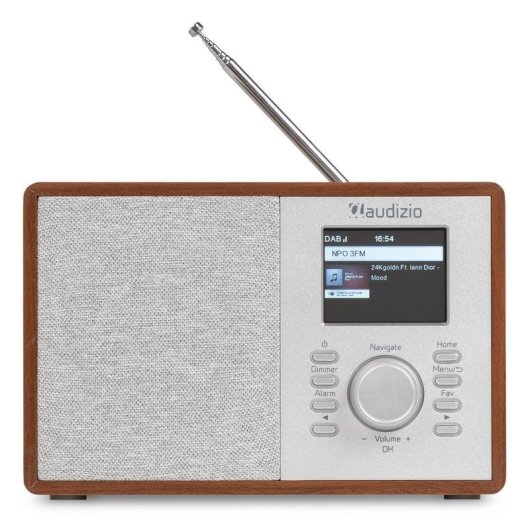 Radio Audizio Cosa-WD 30W RMS WiFi Bluetooth 5.2 DAB+ FM Alarma