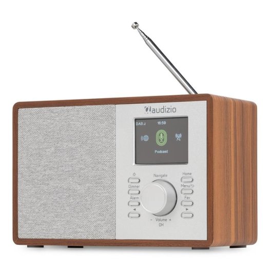 Radio Audizio Cosa-WD 30W RMS WiFi Bluetooth 5.2 DAB+ FM Alarma