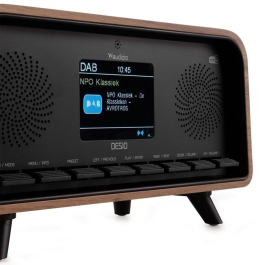 Radio Audizio Desio-LWD 30W RMS Bluetooth 5.0 DAB+ FM USB Mando