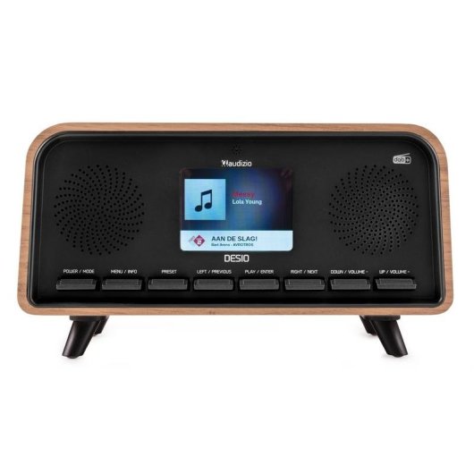 Radio Audizio Desio-LWD 30W RMS Bluetooth 5.0 DAB+ FM USB Mando
