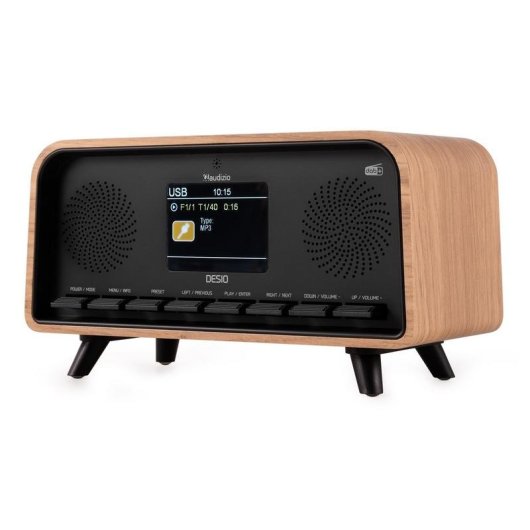 Radio Audizio Desio-LWD 30W RMS Bluetooth 5.0 DAB+ FM USB Mando