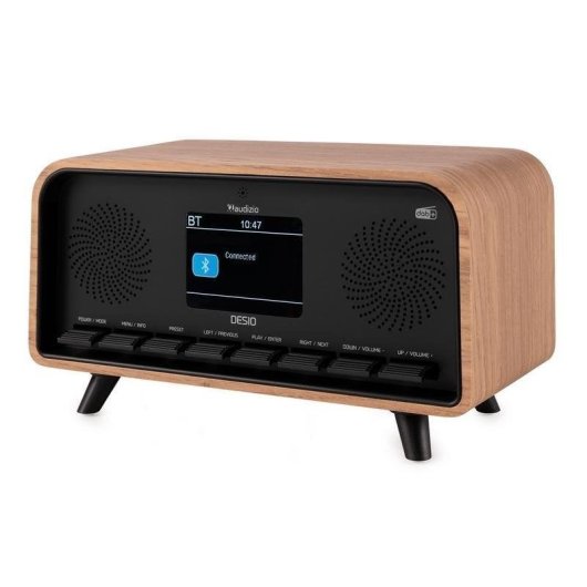 Radio Audizio Desio-LWD 30W RMS Bluetooth 5.0 DAB+ FM USB