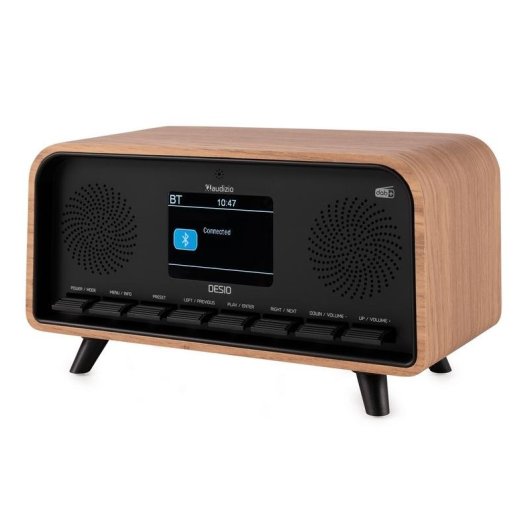 Radio Audizio Desio-LWD 30W RMS Bluetooth 5.0 DAB+ FM USB Mando