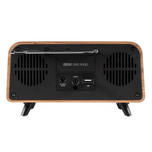 Radio Audizio Desio-LWD 30W RMS Bluetooth 5.0 DAB+ FM USB Mando
