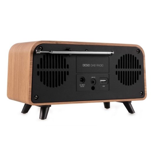 Radio Audizio Desio-LWD 30W RMS Bluetooth 5.0 DAB+ FM USB Mando