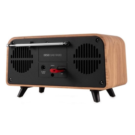 Radio Audizio Desio-LWD 30W RMS Bluetooth 5.0 DAB+ FM USB Mando