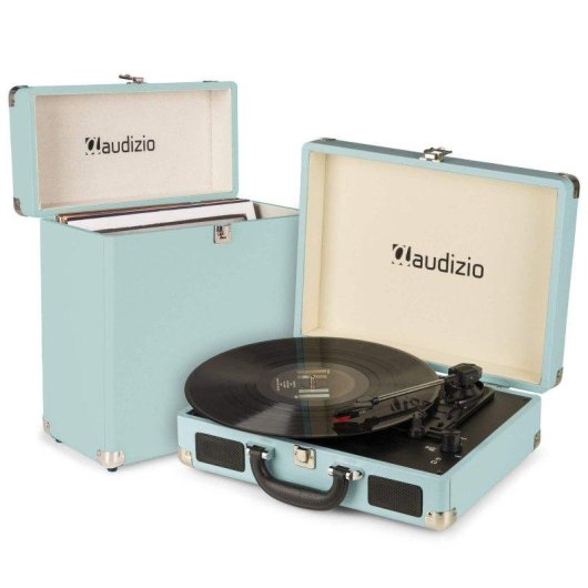 Tocadiscos Audizio RP114BL Altavoces Estéreo RCA Digitalizador Vinilos