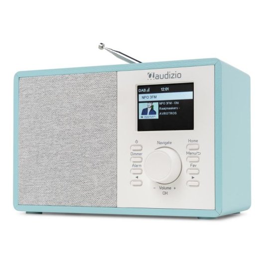 Radio Audizio Cosa 30W RMS WiFi Bluetooth 5.2 DAB+ FM Despertador